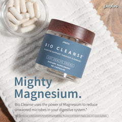 Close-up of Bio Cleanse capsules