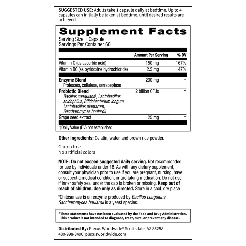 Antioxidants: vitamin C and grape seed extract in ProBio 5