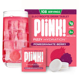 Plink fizzy electrolyte tablets bottle for family hydration on the go.