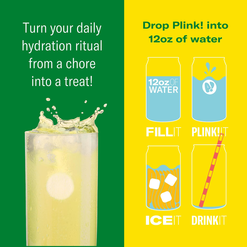 Plink planet-friendly packaging demonstrates 99% less plastic footprint.