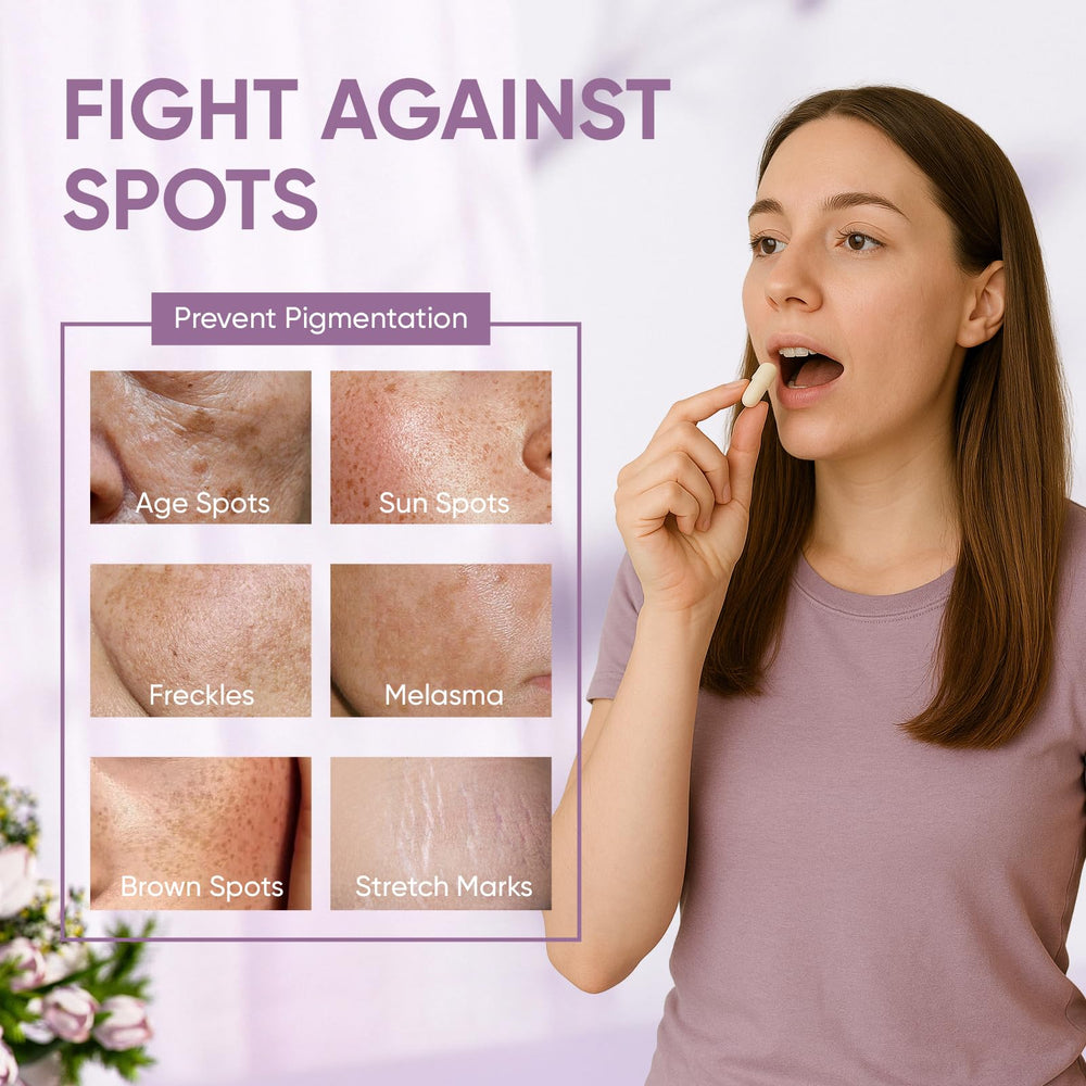 Concept image showing even skin tone for PlocoXe Melanina capsules