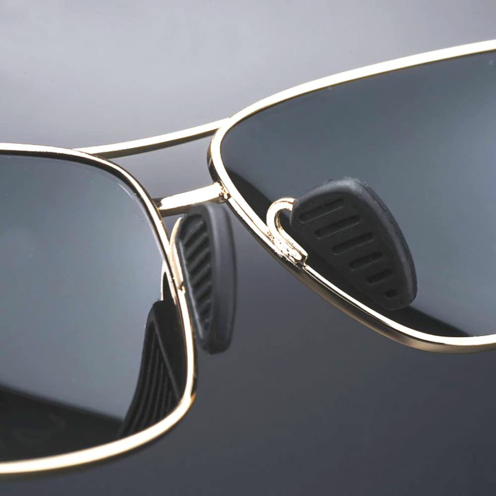 Plug-in nose pad assembly for eyeglasses - image 5