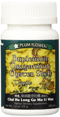 Product bottle of Bupleurum Dragonbone Oystershell Pills by Plum Flower