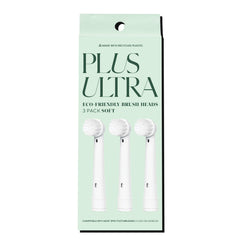 Plus Ultra Eco-Friendly Oral-B replacement heads 3-pack – front view