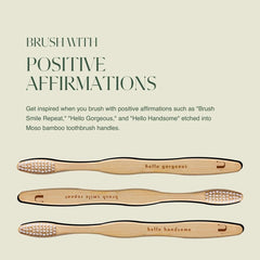 Wave-shaped brush head for effective cleaning along gum line and between teeth