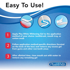 Made in the USA label on Plus White product
