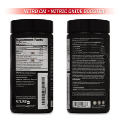 PMD Nitro CM non-stimulant pre-workout concept with focused energy.