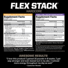 PMD Sports Flex Stack Z-Test bottle highlighting recovery and restful sleep support.