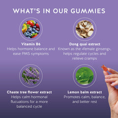 Gummies helping reduce bloating during the menstrual cycle