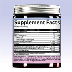 Happy woman experiencing PMS relief and balance