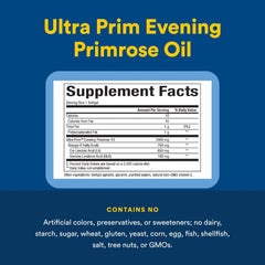 Supports PMS and women's health with evening primrose oil