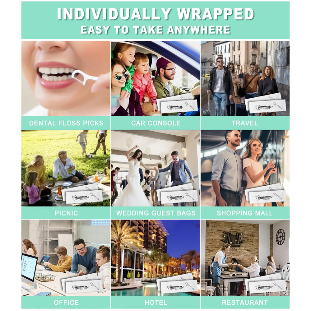 Portable travel dental care kit collection