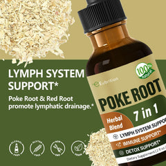 Poke Root lymphatic drainage drops