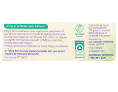 5-pack Poligrip denture adhesive with 0.75 oz tubes