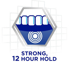 Usage scene showing application of Poligrip Strong Hold