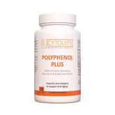 Bottle of Polyphenol Plus with therapeutic dose label