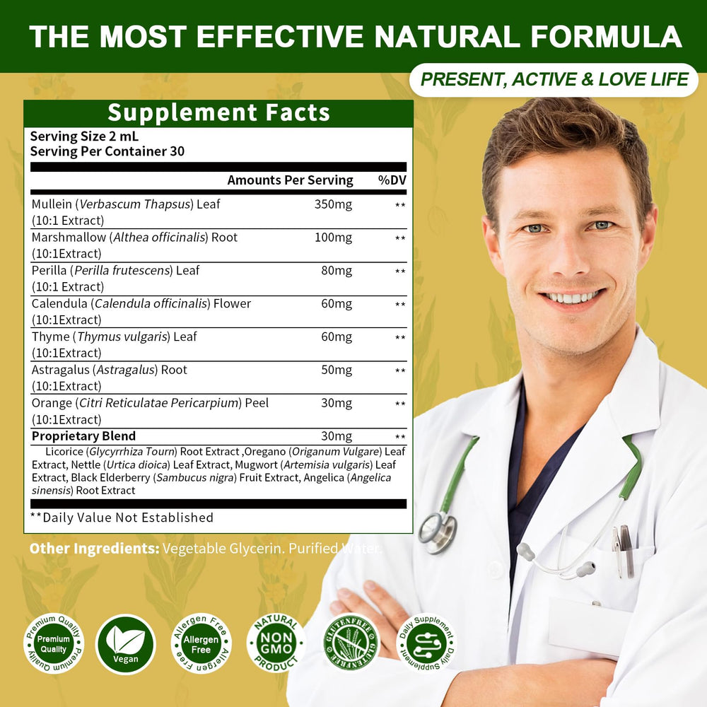 Elderberry and Astragalus plant ingredients highlighting polyphenols