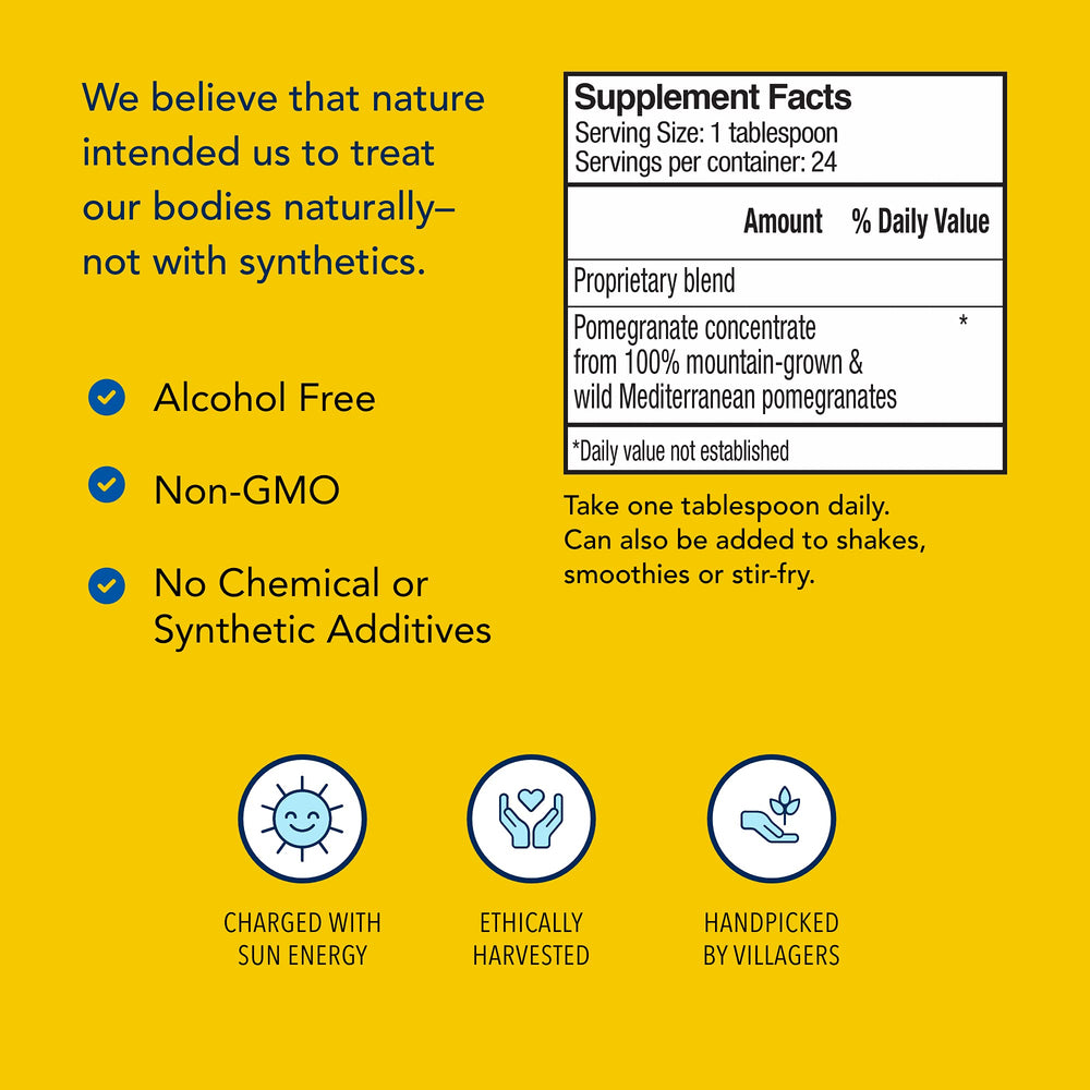 PomaMAX antioxidants highlight on bottle