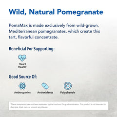 PomaMAX ingredients list and label