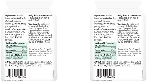 Pomi-T 60 Capsules Pack 2 – bottle with capsules on white background