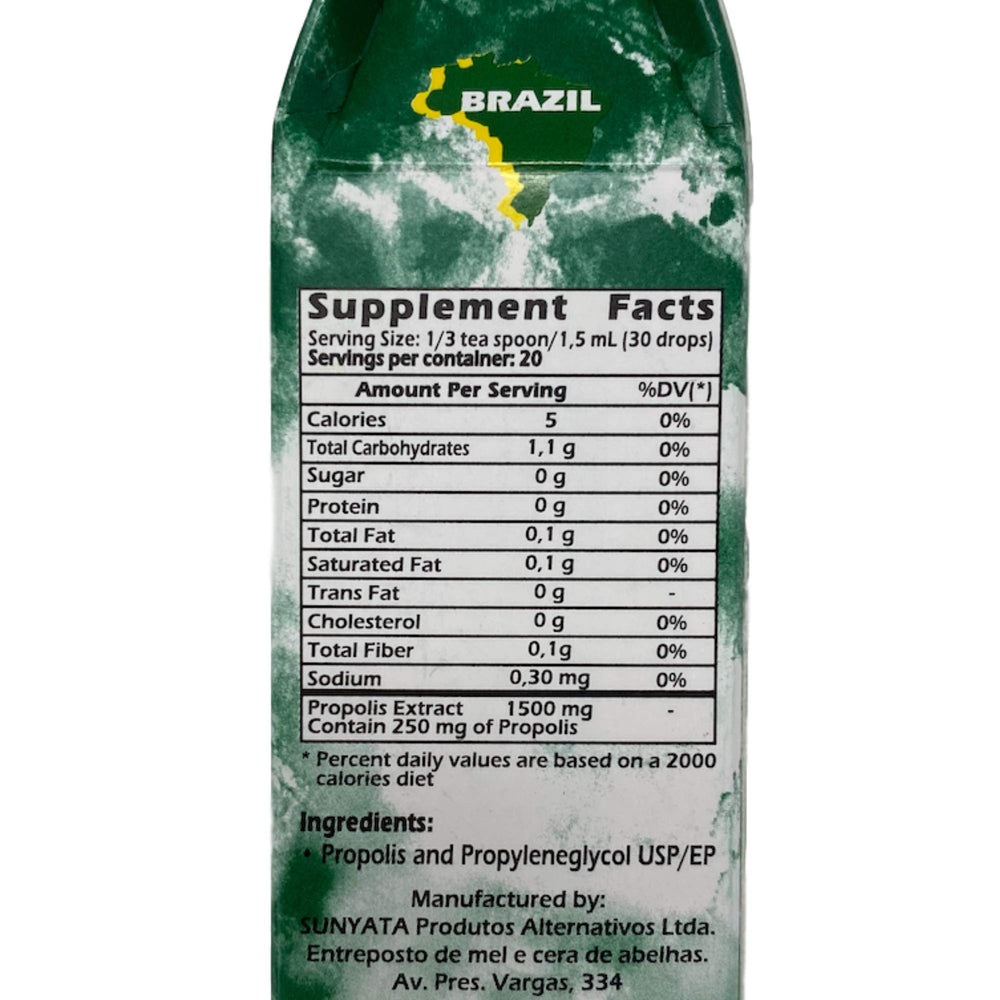 Ethyl alcohol-free propolis packaging