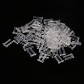 Pongnas Rimless Frame Sleeves 100pcs pack, transparent compression sleeves for rimless glasses