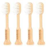PONPACE bamboo toothbrush head compatible with Gleem electric toothbrush