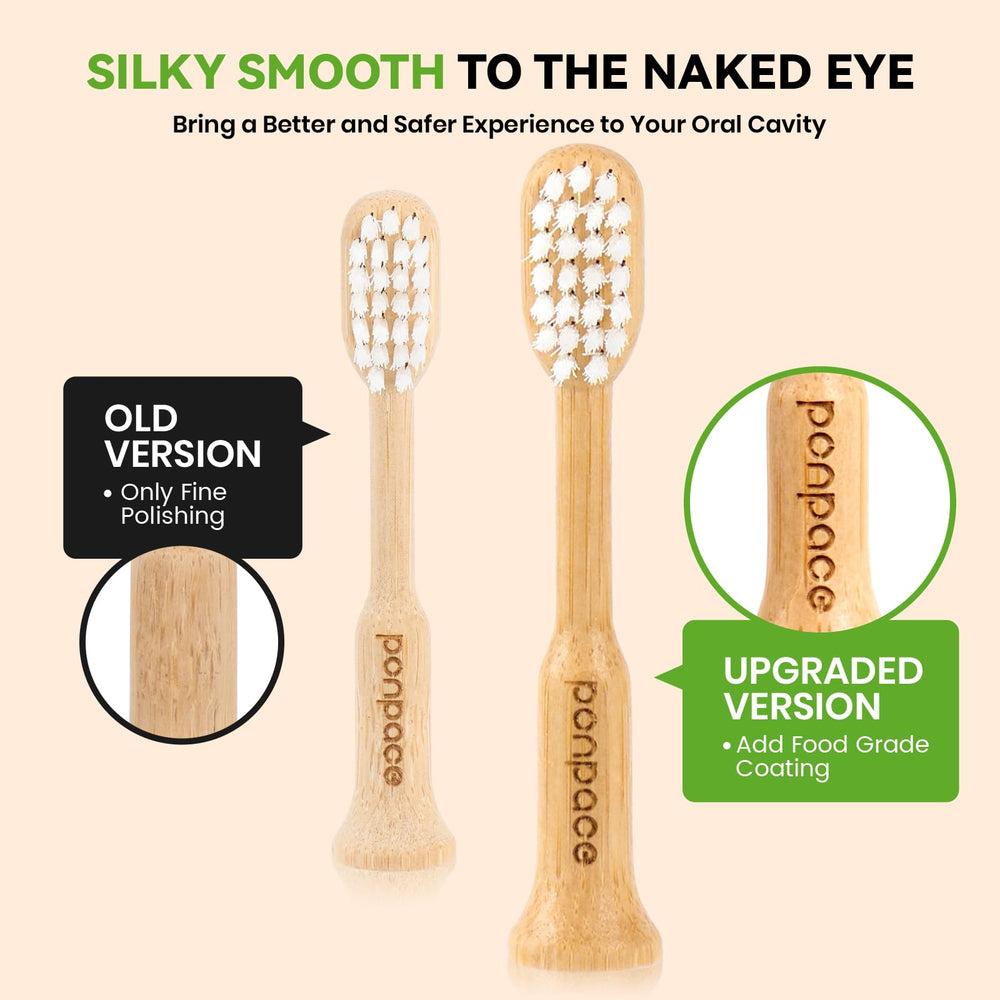 Waved bristle design for cleaning between teeth