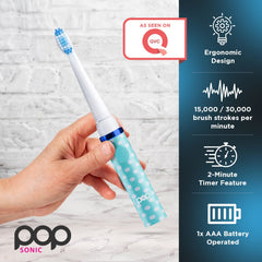 Go Sonic travel toothbrush with snap-on cap
