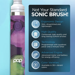 Includes replacement head and AAA battery