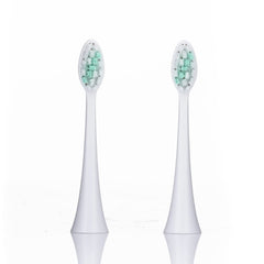 Brush heads cleaning hard-to-reach areas in mouth