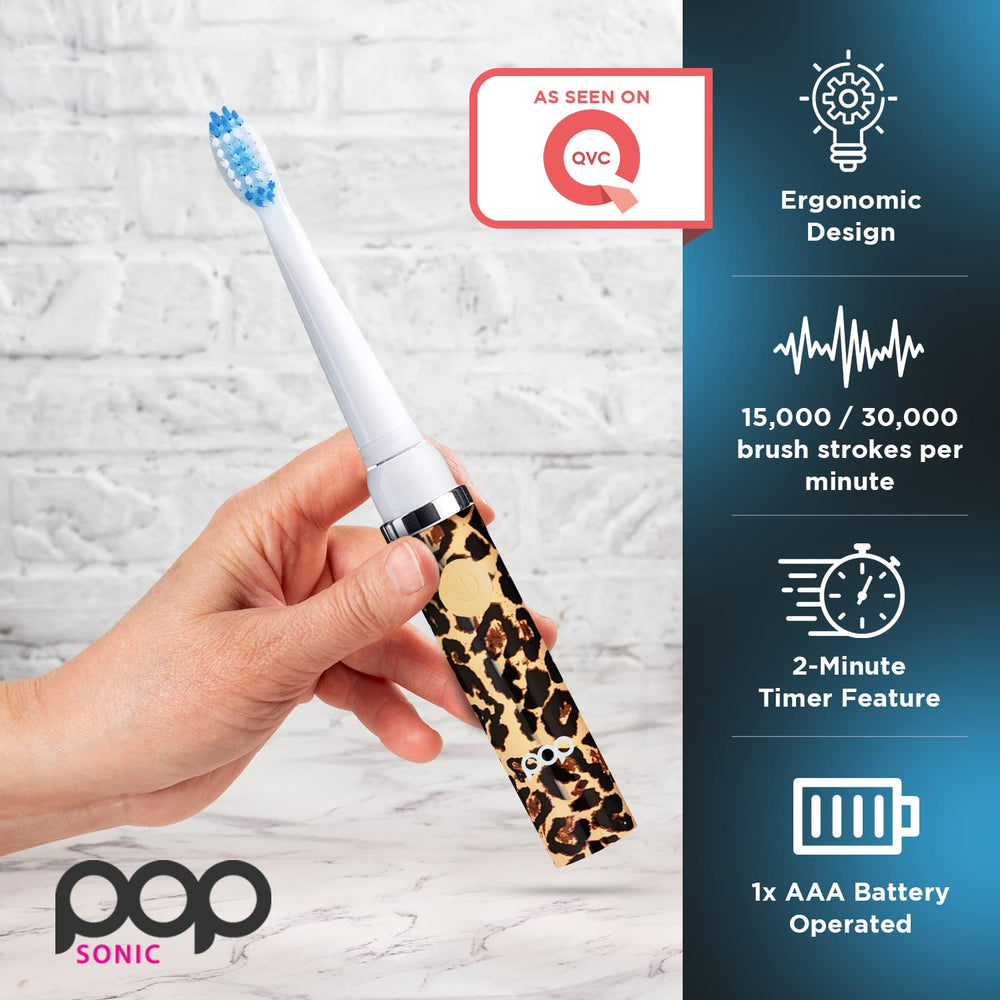 DuPont nylon bristles close-up on Go Sonic brush