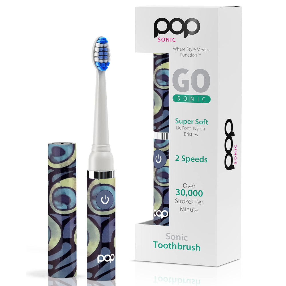 Pop Sonic Peacock Electric Toothbrush front view