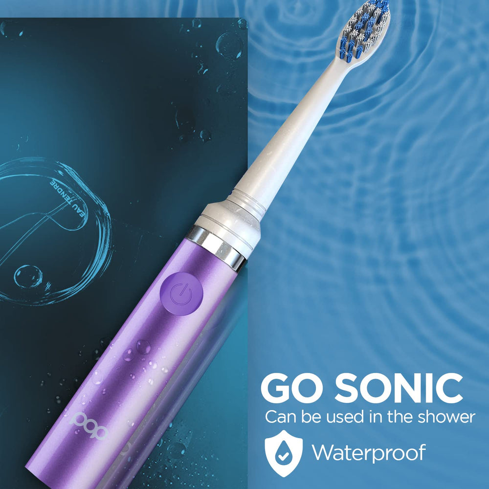 Two speeds 15,000 and 30,000 strokes per minute graphic for Pop Sonic