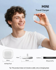 Portable Type-C charging base for toothbrush