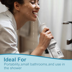 Gums and braces cleaning with precision water pulses