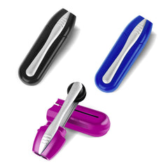 3-piece portable eyeglass cleaner kit with microfiber cloth