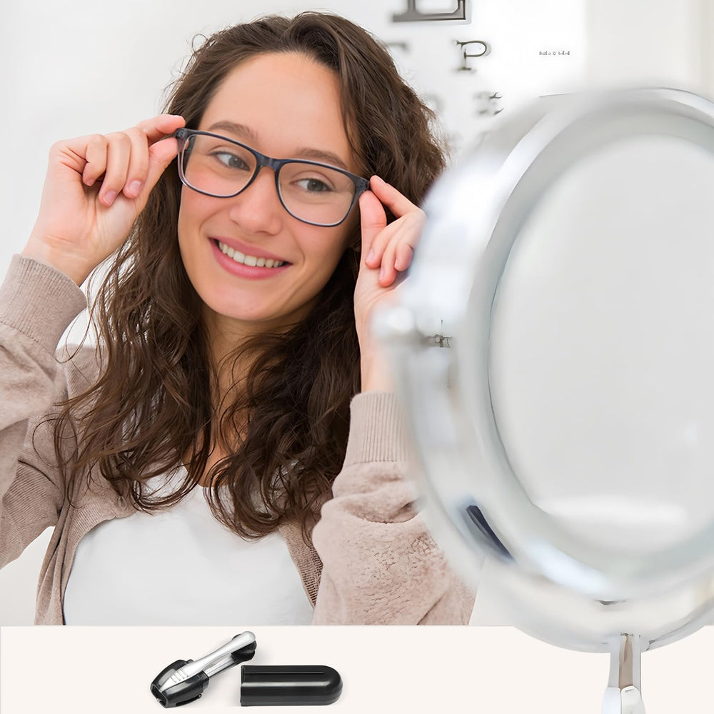 Kit suitable for eyeglasses, sunglasses, camera lenses and phone screens