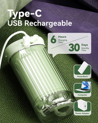 30+ day battery life with USB charging