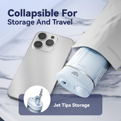 Includes 5 nozzle tips for braces and dental care