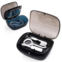 Portable orthodontic cleaner for travel and daily use