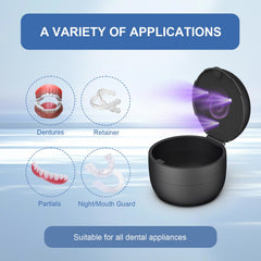 Portable compact case that fits two sets of retainers or aligners