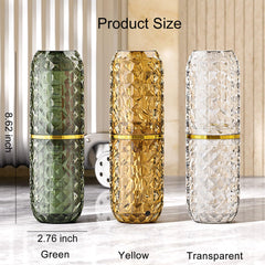 Portable toothbrush holder and rinse cup