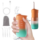 Collapsible portable water flosser for travel