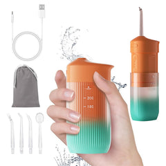 Collapsible portable water flosser for travel