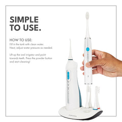 Poseidon combo helping fight bad breath