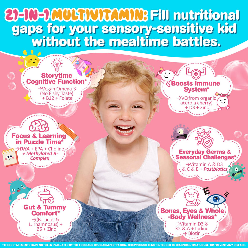 Postbiotics supporting gut health and immunity in toddler gummies