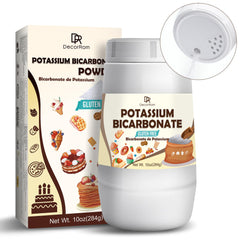 Anti-caking formula and easy pour packaging