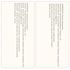 Shelf life and storage of potassium bicarbonate powder