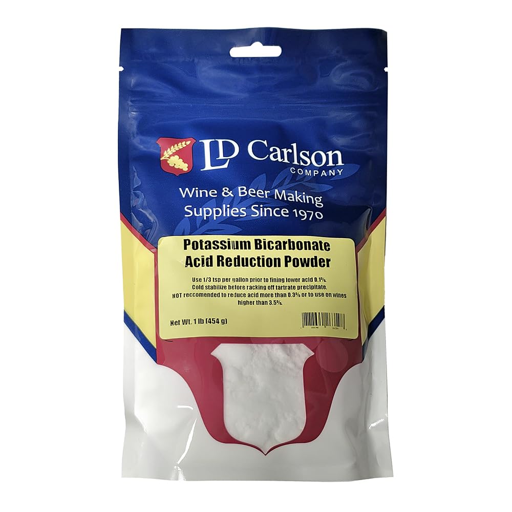 Product label for potassium bicarbonate 1 lb
